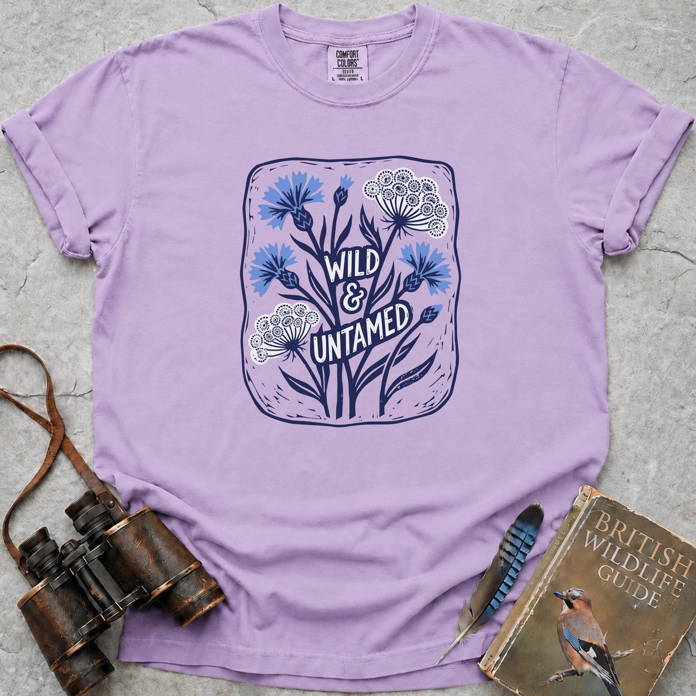Wild And Untamed T-Shirt — orchid