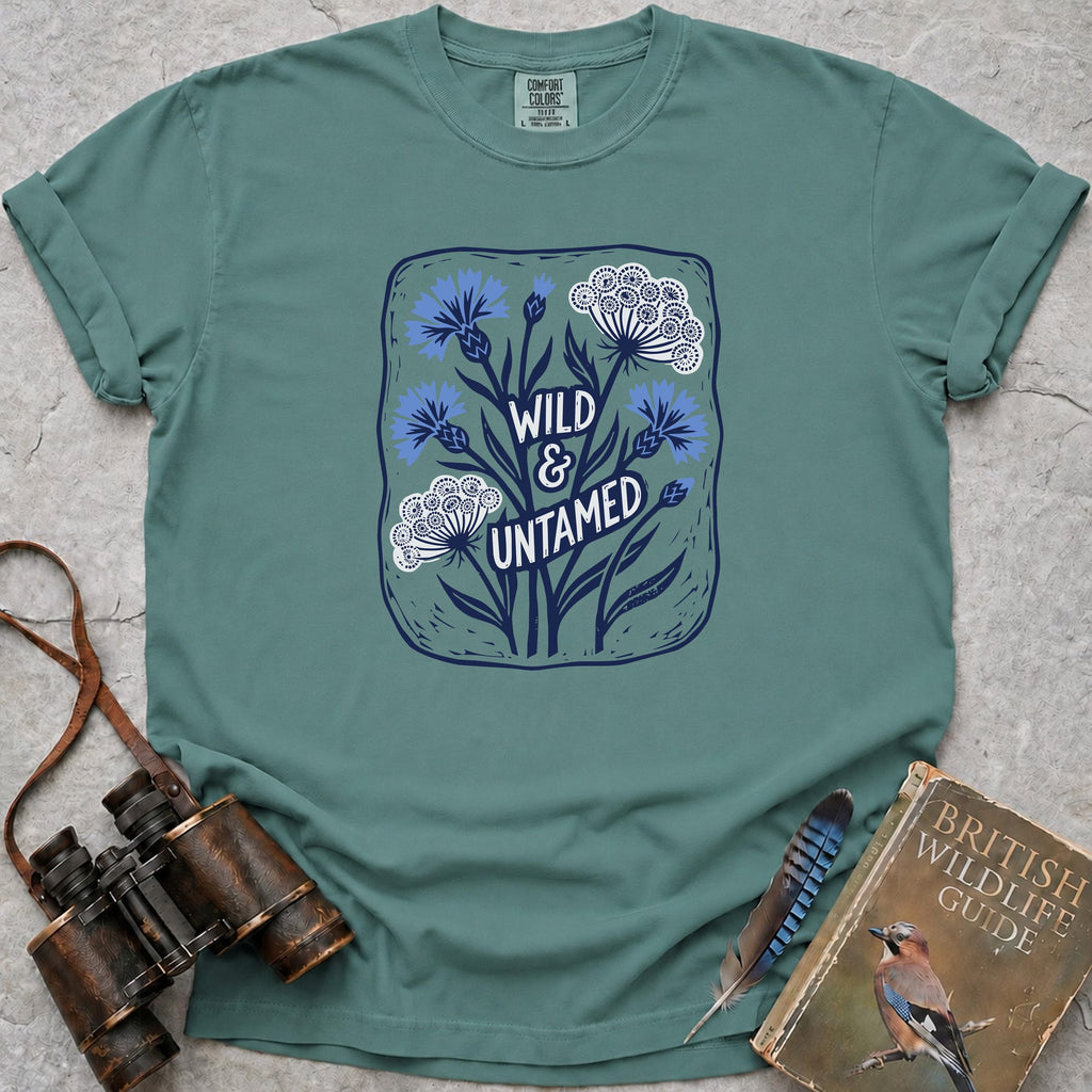 Wild And Untamed T-Shirt — seafoam
