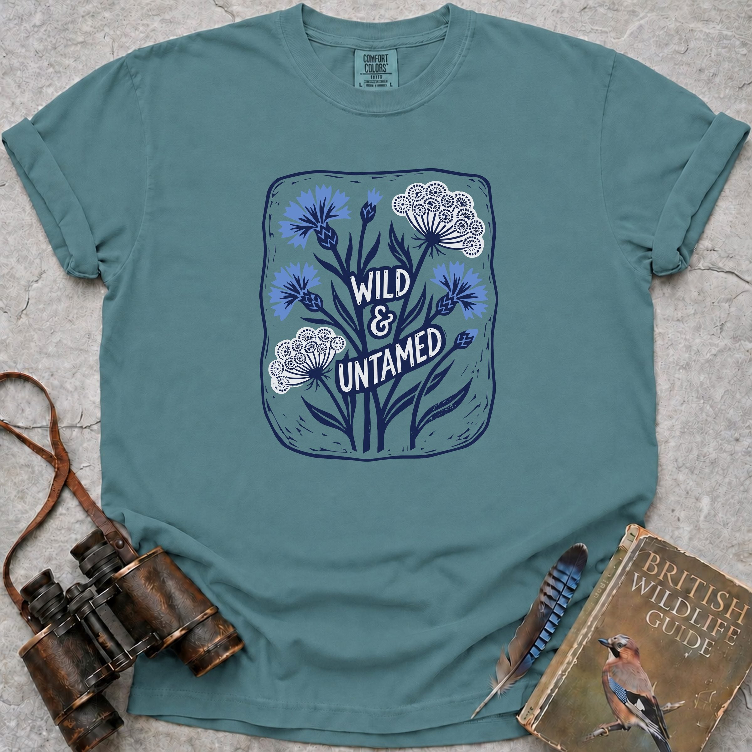 Wild And Untamed T-Shirt — seafoam