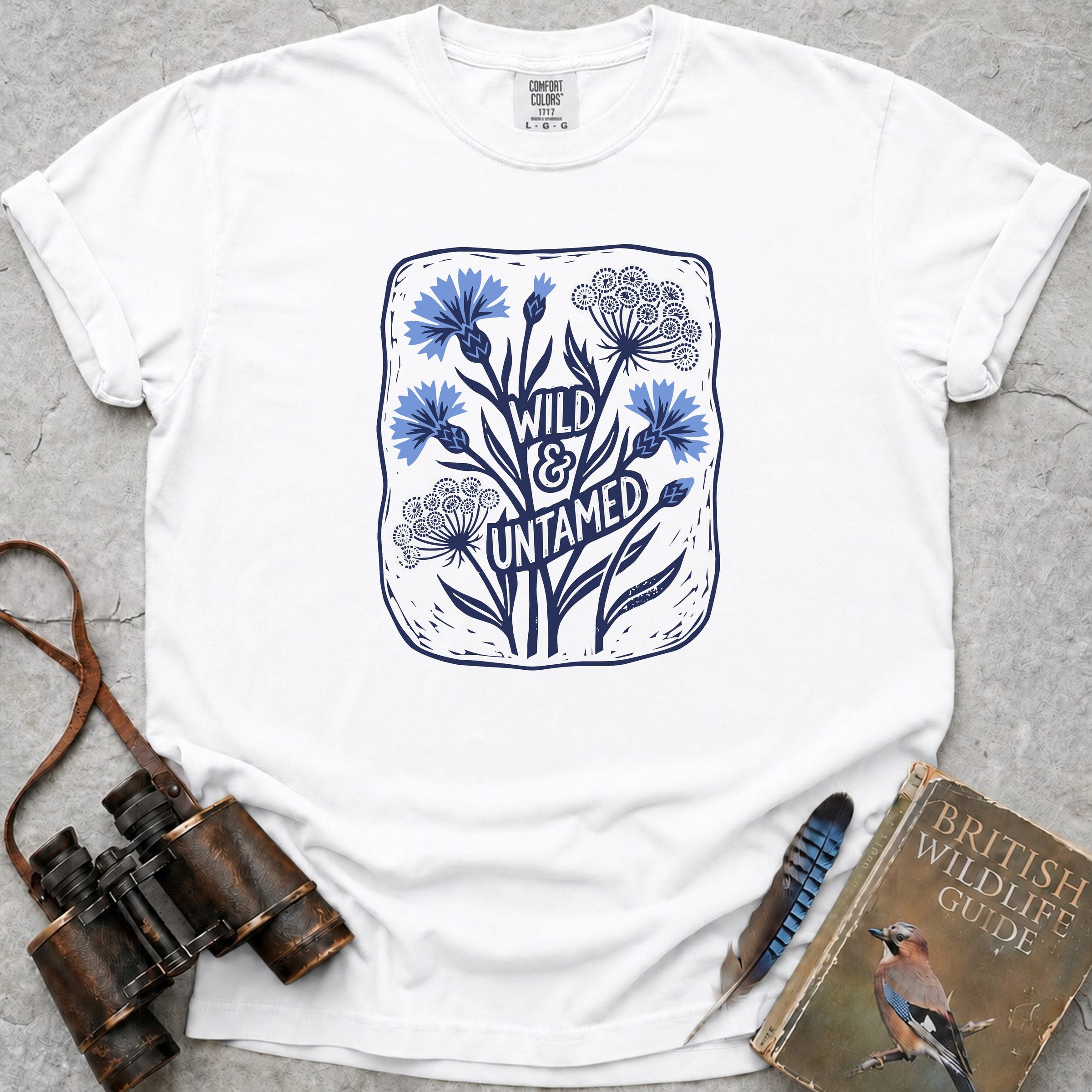 Wild And Untamed T-Shirt — white