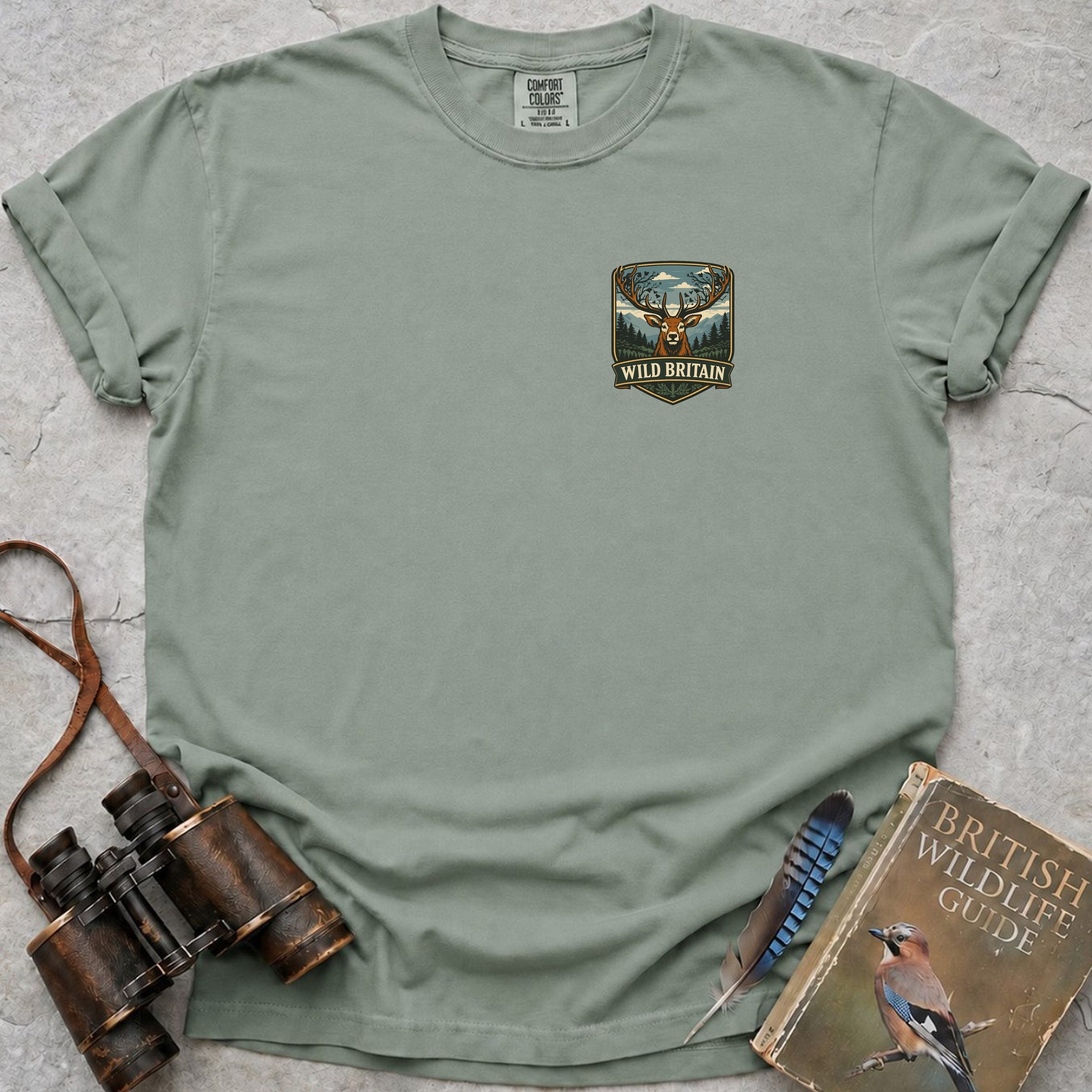 Wild Britain Badge T-Shirt — bay