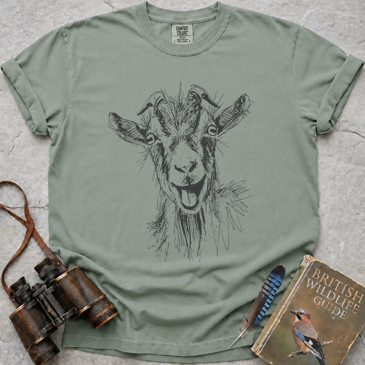 wild-feral-goat — bay