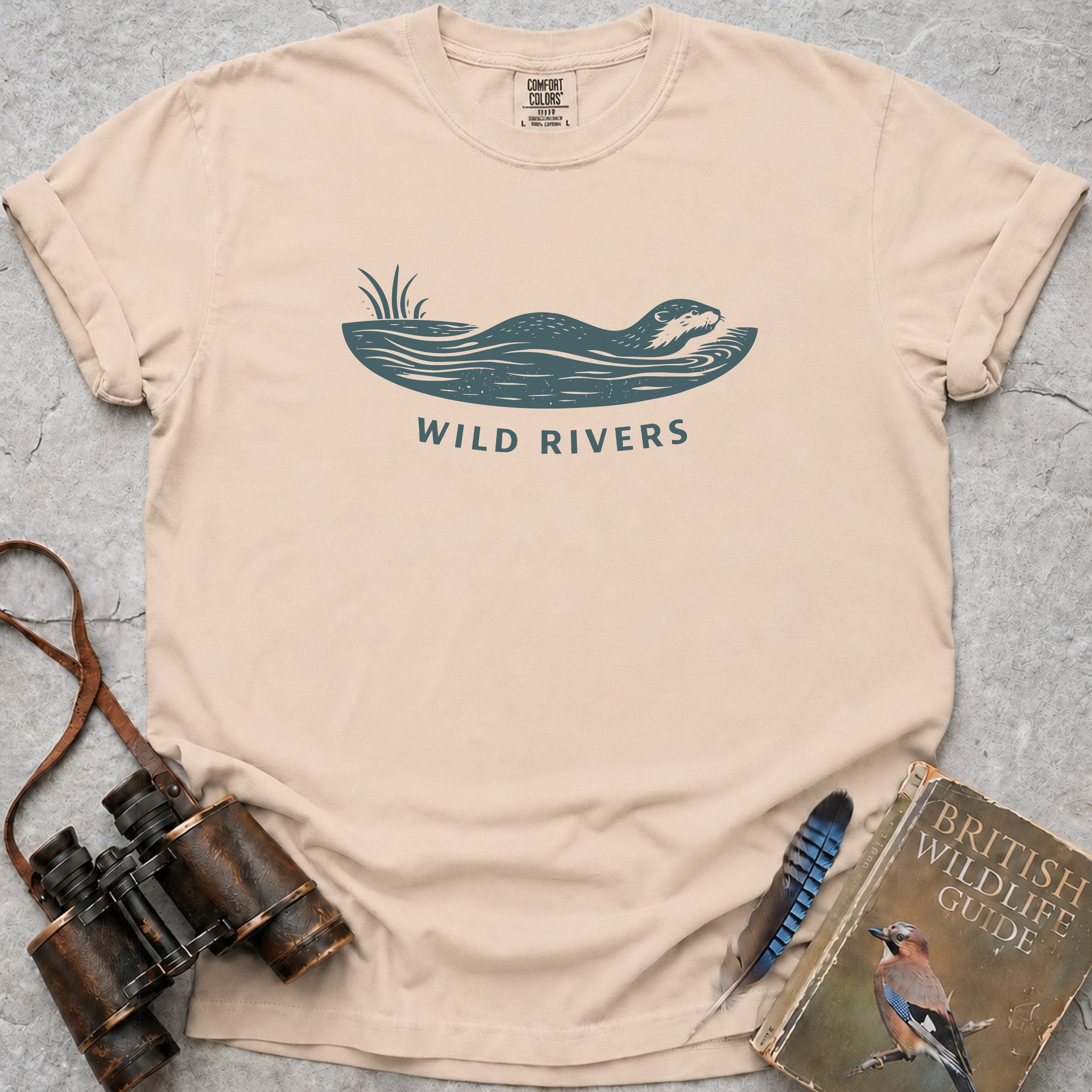 Wild Rivers Otter T-Shirt — ivory
