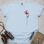 Wildflower Poppy T-Shirt — chambray