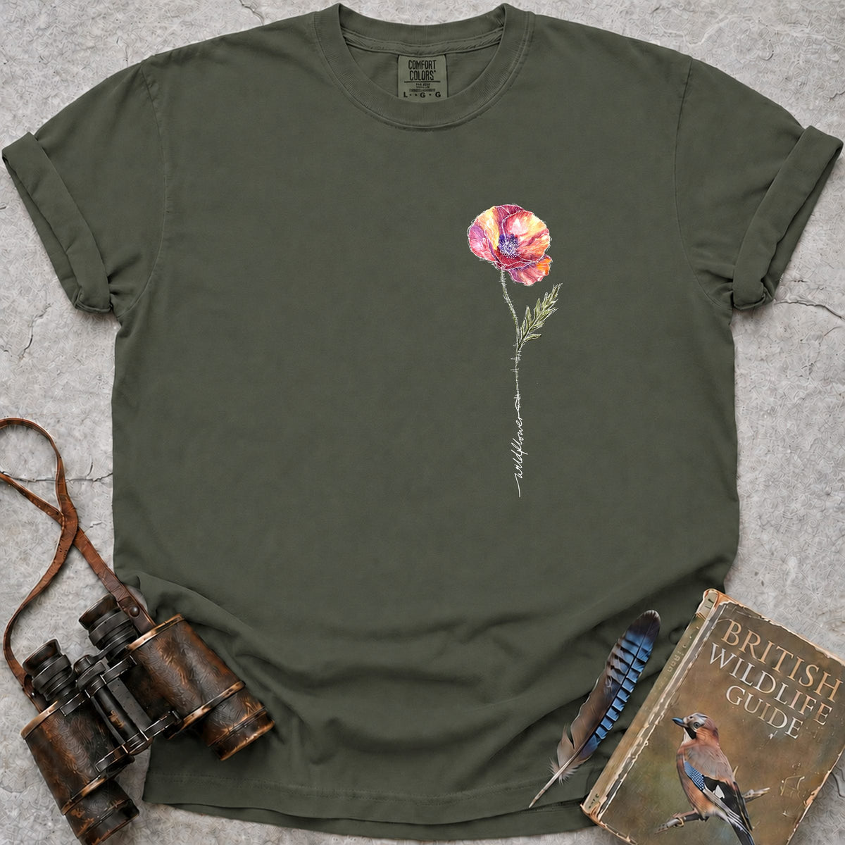 wildflower-poppy — moss