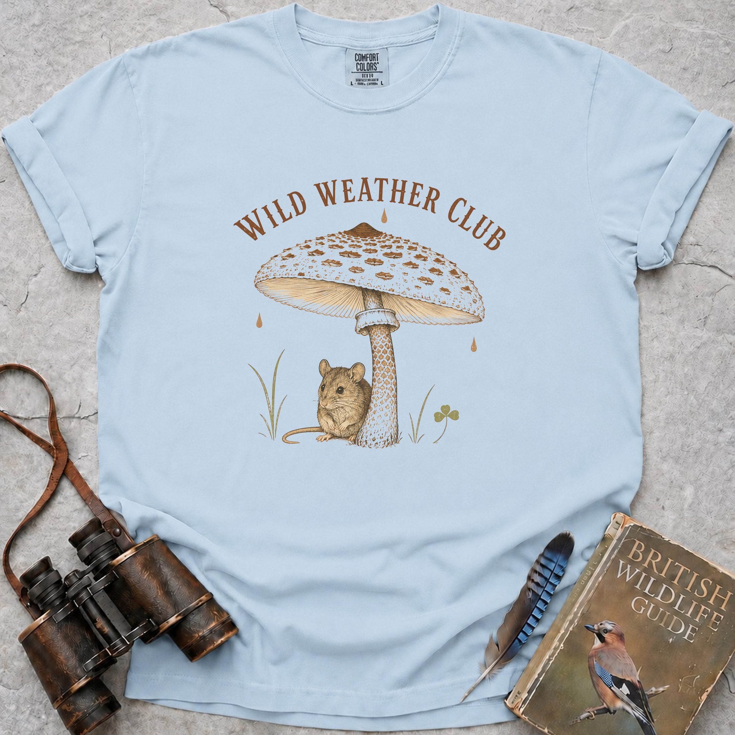 wood-mouse-parasol — chambray