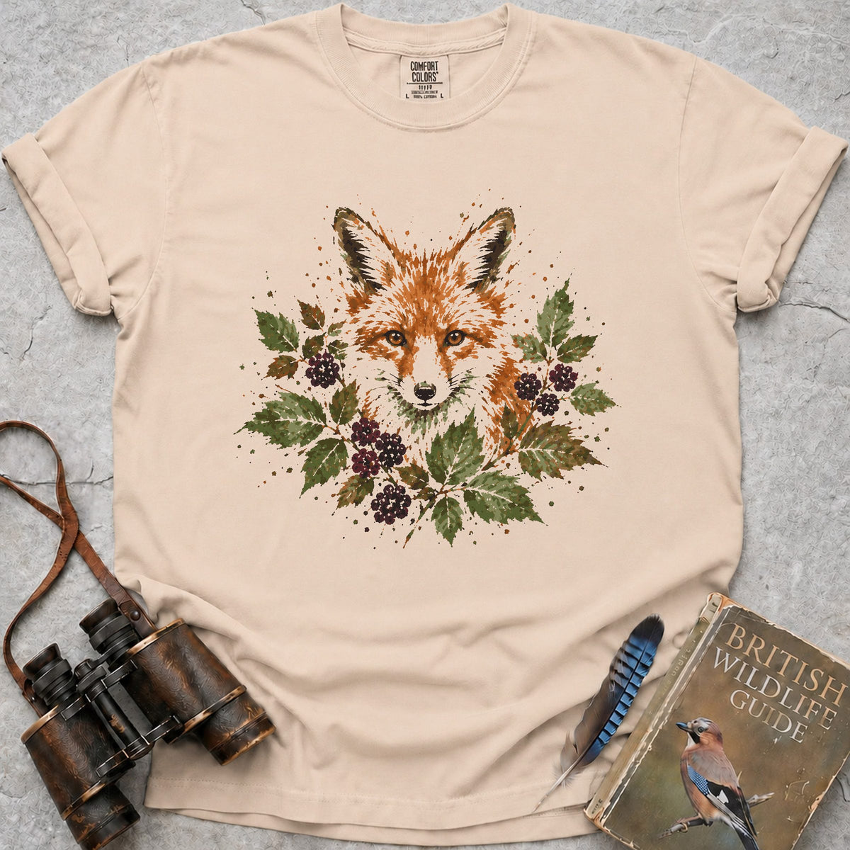 woodland-berry-fox — ivory