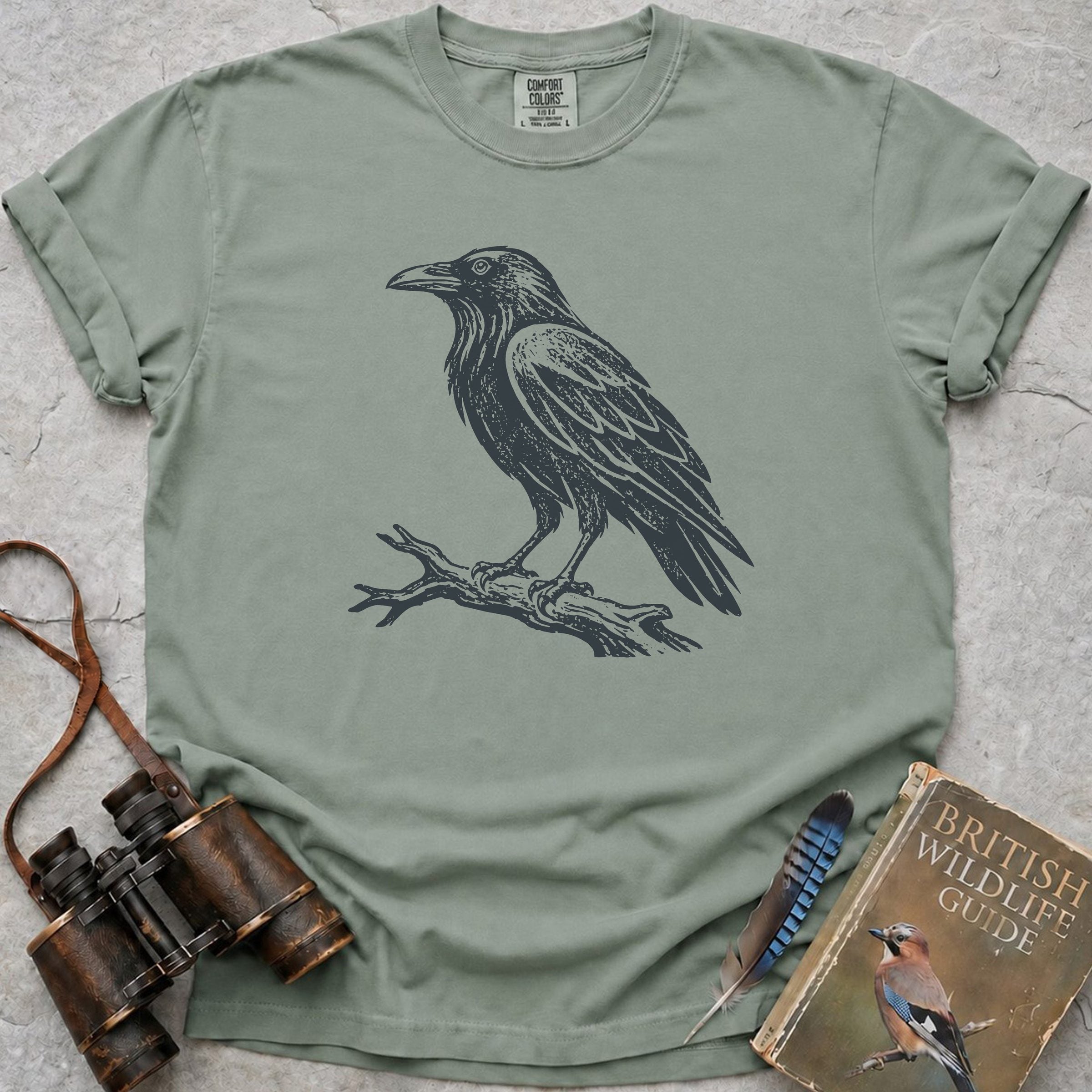 Woodland Raven T-Shirt — bay