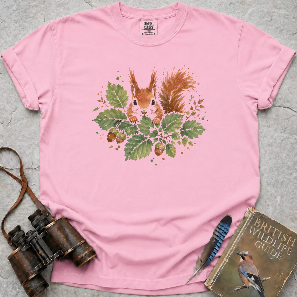 Woodland Red Squirrel T-Shirt — blossom