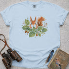 Woodland Red Squirrel T-Shirt — chambray