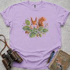 Woodland Red Squirrel T-Shirt — orchid